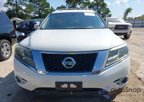 2013 Nissan Pathfinder Sl z USA, uszkodzony, nr VIN 5N1AR2MN1DC686111